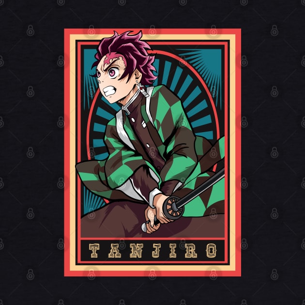 Demon Slayer Anime - Tanjiro Kamado by mounier